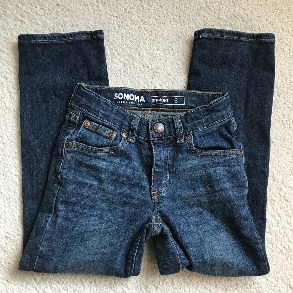 Boys dark wash jeans